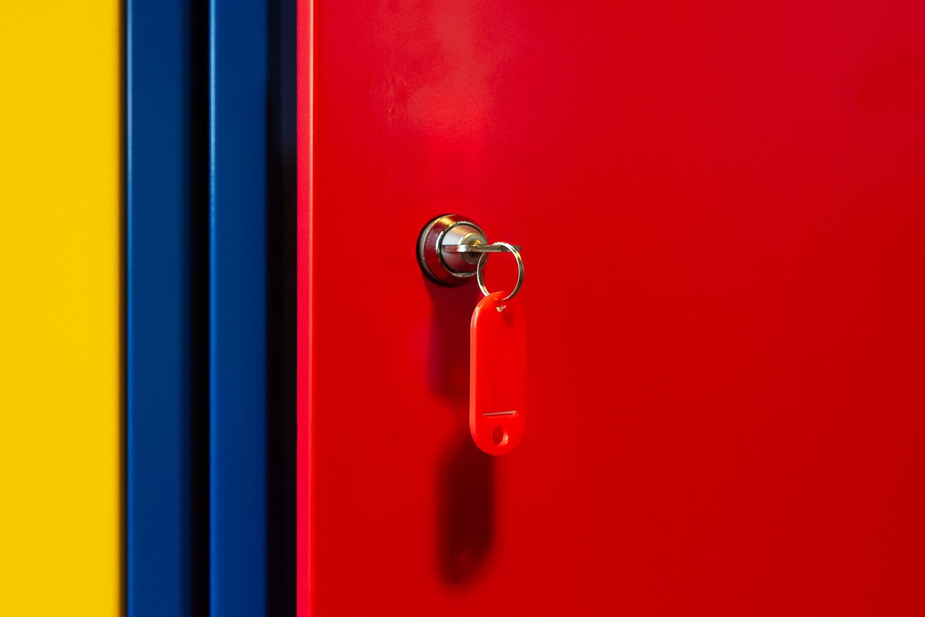 The key your agent carries opens what?