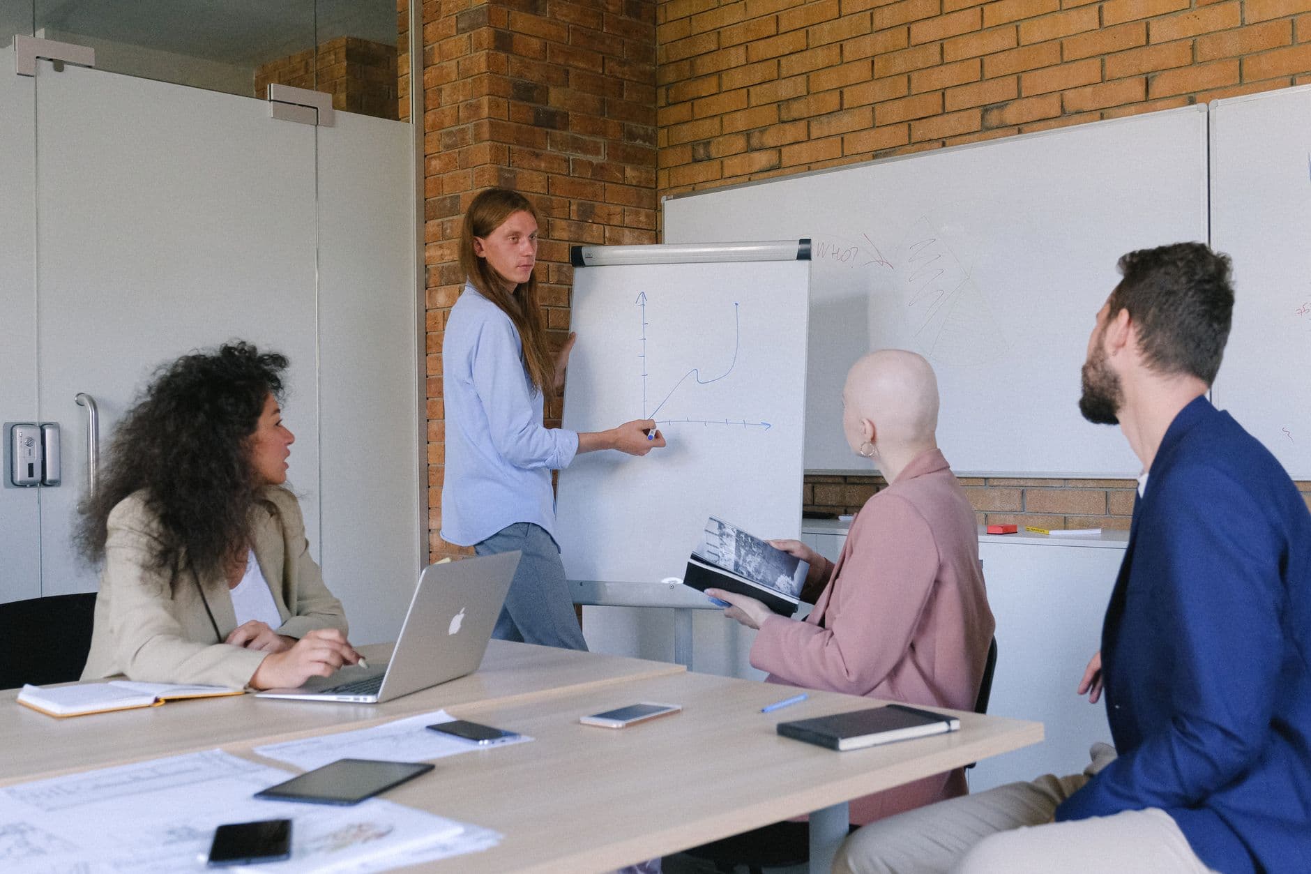 IT team planning a server migration project
